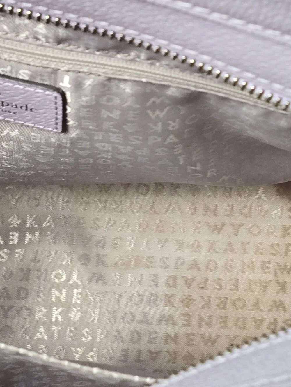 kate spade Light Lavender Leather Satchel